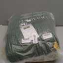 Premium Waffle Blanket Queen XL Size Green - Luxury, Pure 100% Turkish Cotton, Light & Airy Waffle Weave All-Season Quilt - Decorative Bedspread (Dark Green, Queen XL 95" x 102" Inch)