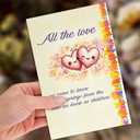 Valentines Day Card for Mom Dad, Valentine's Day Gifts for Mom and Dad from Son Daughter (QQ-152)