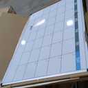 XBoard Magnetic Calendar Whiteboard 60" x 40" - Monthly Calendar Dry Erase Board, White Board + Colorful Calendar Board, Silver Aluminium Framed Monthly Planning Board