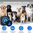 Dog Door Bell (2026 Self-Illuminating Enhanced Touch) for Potty Training, Wireless Dog Doorbells to Go Outside, 1000 Feet Long Range, IP65 Waterproof, 60 Melodies & Adjustable Volume (2 Buttons)