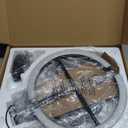 FIMEI Split Floor Lamp Modern LED Rotatable Floor Lamp with Reading Light, Eye-Protection Reading Standing Lamp with Stepless Dimming and 3000K-6000K Color, Separately Rotatable Design, Black