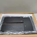 HOOBRO End Table with Charging Station, Narrow Side Table with 2 Drawer & USB Port & Power Outlets, Nightstand for Small Spaces, Stable and Sturdy, for Living Room, Bedroom, Black BK541BZ01