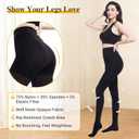 Compression Pantyhose for Women, Medical Graduated Compression Tights Men, 15-20 mmHg High Waist Compression Leggings, Closed Toe Compression Stockings, Support Hoses for Edema, Varicose Veins, Small