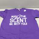 Scent Be With You Design Barn Hunt T-Shirt (Purple, M)