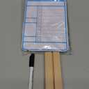 Magnetic Dry Erase Board To-Do List and Chore Chart for Kids - Whiteboard for Fridge, Reusable Daily Schedule, Memo, Planner, Routine Task Planning Board (Bases)