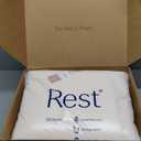 REST Evercool Cooling Comforter, King/Cali King, Blanket for Hot Sleepers, All Season Bedding to Keep Cool for Night Sweats, Breathable Lightweight Blanket, 106x90 Inches, Snow Ivory