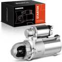A-Premium Starter Motor Compatible with Chevrolet Cavalier Cobalt Malibu HHR & Pontiac Sunfire Pursuit G5 & Saturn Vue Sky L100 Ion, 2.2L 2.4L, 12V 1.2KW 9 Teeth Clockwise Replace# 12581146, 12586764
