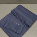 NICETOWN Sidelight Door Curtains 72 Inches Long for Side Window Thermal Insulated Farmhouse Privacy Protect Blackout French Door Curtain Bonus Adjustable Tieback, 30x72 Inch, 1 Panel, Stone Blue