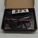 Interior Car Lights with Wireless APP & Remote Control, 9 in 1 RGB Car Ambient Lighting Kit with 4 Under Dash Lights & 5 Fiber Optic LED Strips, Sync to Music Inside Car Accessories