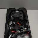 BEZGAR Drones for Kids | 2.4GHZ RC Plane, Remote Control Airplane, RC Helicopter, 360° Flip Fighter Jet Toy with Colorful LED Navigation Light Gray 