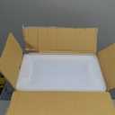 12 Pack Extra Large Pencil Box with Removable Divider, Thickened Pencil Case Bulk, Clear Crayon Marker Organizer Stackable Plastic Small Storage Containers for Pen Craft School Supplies(Grey)