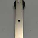 Miseno MBDH0005X60 60" Bent Strap Barn Door Hardware Kit - Satin Nickel