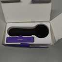 Silicone Face Scrubber, NgraCoola CLIE 2.0 Facial Cleansing Brush, Rechargeable, Waterproof Face Scrub Brush for Cleansing, Exfoliating, Massaging, Electric Facial Exfoliator for Women & Men - Black