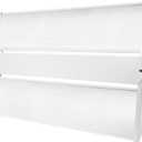 300W LED Linear High Bay Light Fixture, 2FT 40500LM(135LM/W) 5000K Daylight LED Workshops Light,100-277V, 0-10V Dimmable UL Warehouse Lighting for Exhibition Hall, Supermarkets