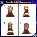 Slothoem Gamer Gifts for New Dad, New Expecting Dad First Fathers Day, New Dad Announcement, Best Birthday Gift for New Father, for Husband Soon-to-be-Dad, Wooden Headset Stand-Leveled Up To Daddy