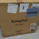 SUNNYFEEL Camping Directors Chair, Heavy Duty,Oversized Portable Folding Chair with Side Table, Pocket for Beach, Fishing,Trip,Picnic,Lawn,Concert Outdoor Foldable Camp Chairs, 21 inches x 25 inches x 36 inches