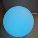 COPU 10 inch Rechargeable LED Ball Light, Dimmable LED Globe Light w/Remote