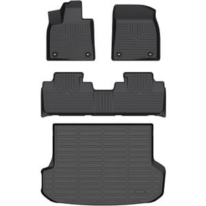 for RX Floor Mats 2022 2021 2020 2019 2018 2017 2016,Car Mats for RX RX350/ RX450h (Not for RXL) All Weather Floor Mats Cargo Liner Accessories 2016-2022