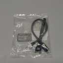 USB C to Ethernet Cable 1FT, Type C to RJ45 Cord, Directly Connected, Gigabit LAN Network, Thunderbolt 3/4 Compatible, for MacBook Pro/Air, iPad Pro, iPhone 15 Series, Galaxy, Smartphone, Laptop, PC