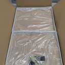 Across-Star Expandable Cabinet Shelf Organizer Rack, Stackable Kitchen Counter Storage Shelves Stand, Adjustable Height Pantry Shelf Spice Rack (White, 1 Pack) (8.7''D*15.7-25.6''W*9.8''H)