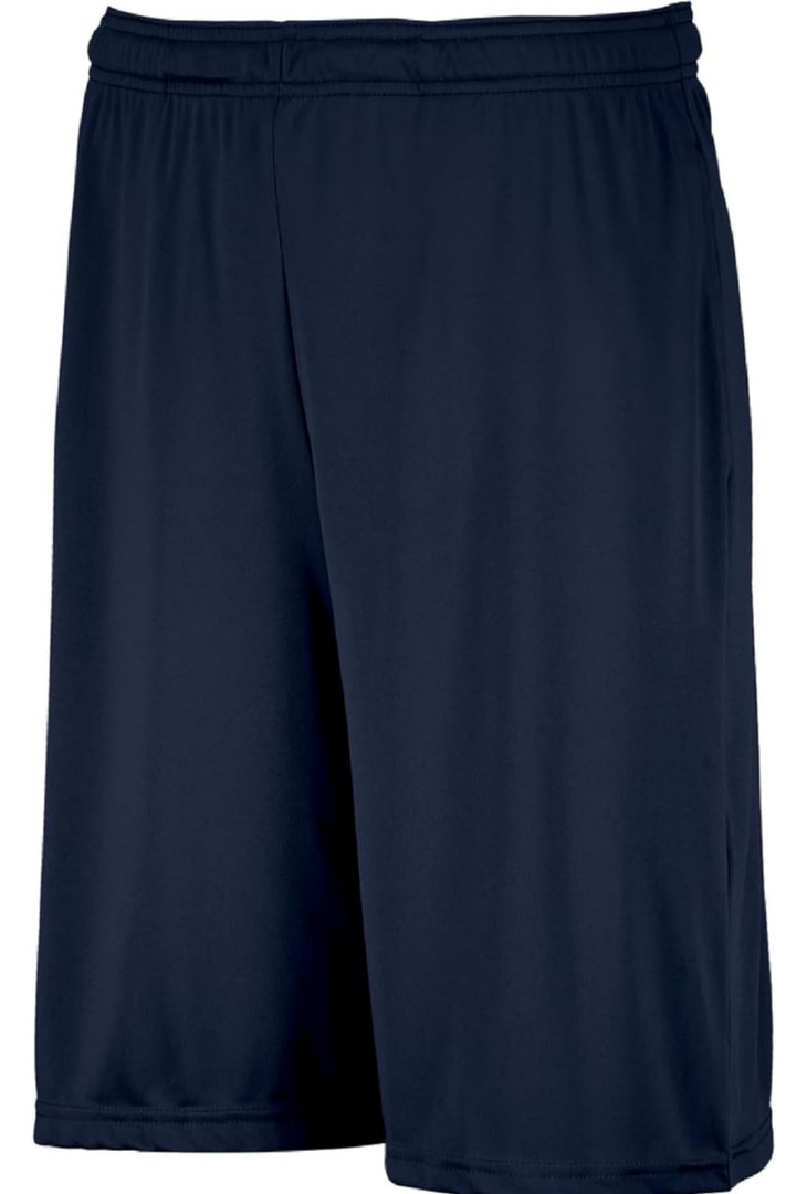 Russell Athletics Men's Dri Power Essential Performance Shorts with Pocket - Workout and Gym Active Wear