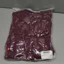 LovelyWholesale Womens Sweatsuits 2 Piece Set Hoodies and Cargo Sweatpants Sets Burgundy Small
