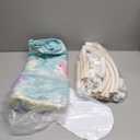 Portable Bathtub, Foldable Bathtub for Kids, Boys and Girls, Therapy Tub for Shower Stall Bathroom Fold Up Japanese Soaking Hot SPA Bath Tub, Outside Ice Bath 21.65''x23.62''(Ocean World Blue)