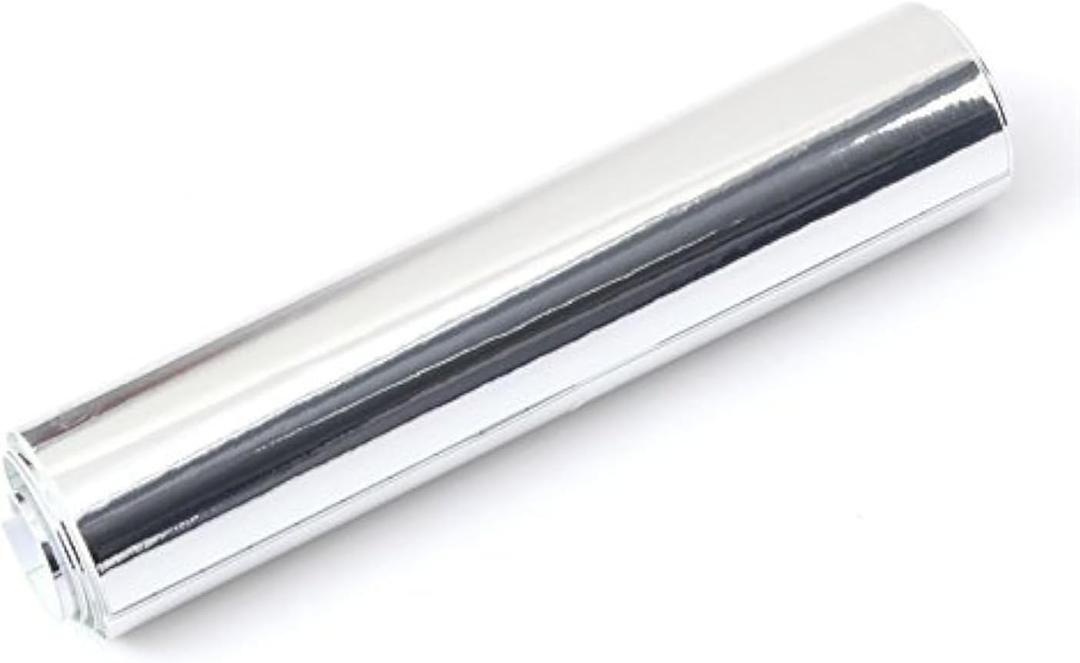 REDODECO Self Adhesive Reflective Chrome Silver Vinyl Wrap Sticker Decal Film Sheet 15inch by 60inch