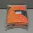 Halloween Bathroom Rug, Fall Pumpkin Bath Mat Water Absorbent Non-Slip Washable for Shower Tub Microfiber Washable Absorbent Carpet Autumn Halloween Thanksgiving Home Decoration, Orange, Pack of 2