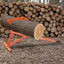 51" Timberjack Log Lifter, Adjustable Log Roller Cant Hook Orange | Heavy Duty Adjustable Log Roller Cant Hook, Logging Tools for Rolling and Raising Up The Logs