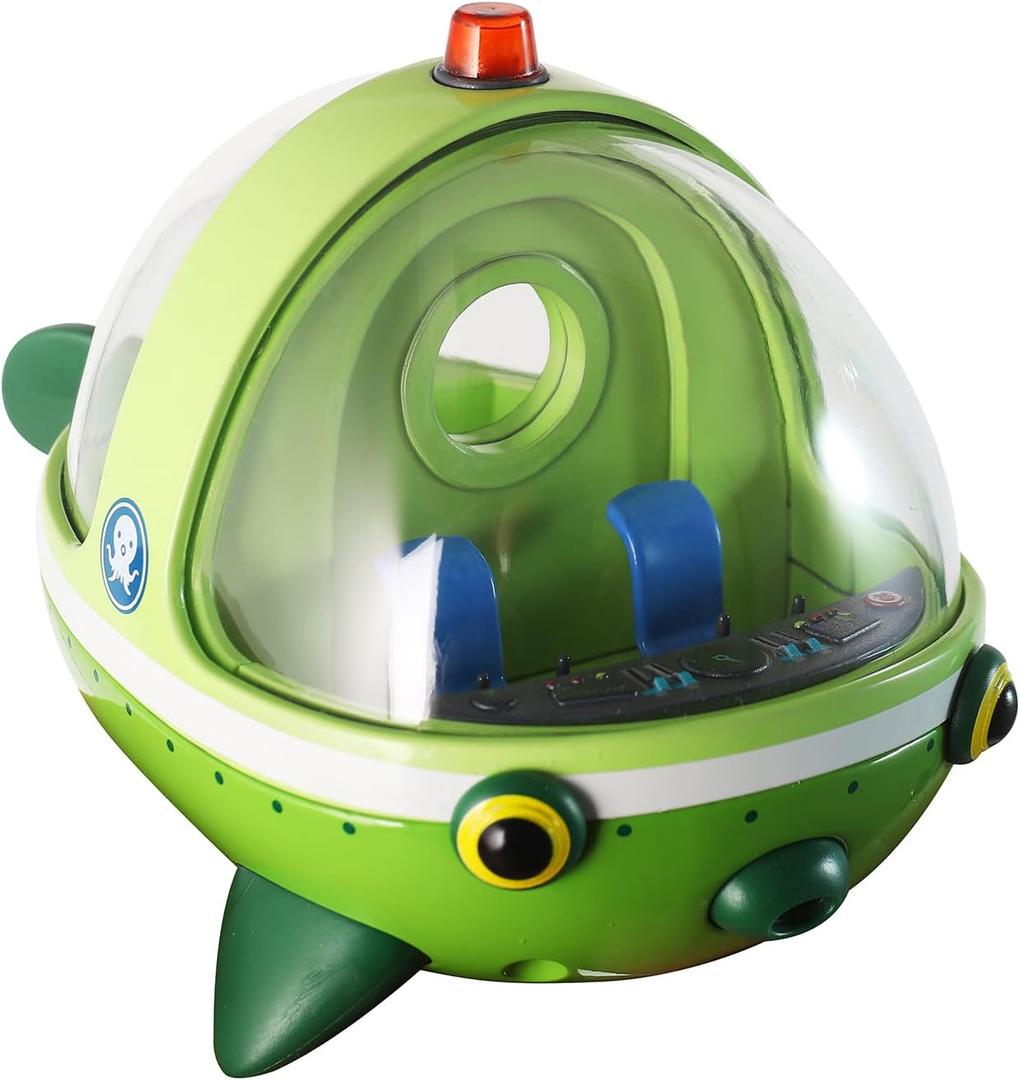 GUP E Toy Compatible with Octonauts Toys, Oct GUP Metal Vehicle Rescue Ship Octopod Castle Barnacles Kwazii Shellington Tweak Dashi Peso Birthday Gifts for Kids