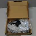 HOLKIE Caster Wheels 3 inch with No Brake Stem Casters, 3/8" -16 x 1-1/2" (Stem Diameter 3/8", Stem Length 1-1/2") Threaded Swivel Casters Set of 4 Heavy Duty Castors Black