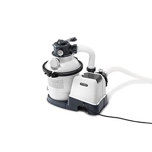 INTEX SX1500 Krystal Clear Sand Filter Pump for Above Ground Pools: 1500 GPH Pump Flow Rate – Improved Circulation and Filtration – Easy Installation