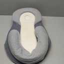 Baby Lounger Pillow for Infant Support Cushion Reflux Breastfeeding Pillow, Bottle Feeding, Tummy Time, Adjustable Baby Wedge Lounger Pillow for Reducing Spit-Up