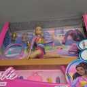 Barbie Gymnastics Doll & Accessories, Playset with Blonde Fashion Doll, C-Clip for Flipping Action, Balance Beam, Warm-Up Suit & More