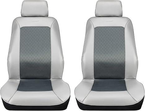 PILOT ANTIMICROBIAL DI SLATE GRAY SEAT COVER PAIR WITH MCRBN