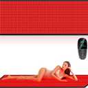 Red Light Therapy Mat for Body Pain Relief,Red Light Therapy Blanket 1280 LEDs Red Near Infrared 660nm 850nm Full Body Pad, 71"x 31" Large Red Light Therapy Pad