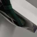 DOMAVER for iPhone 17 Pro Max Case for Women, 1X Screen Protector+1X Wrist Strap, [Compatible with MagSafe] [Full Camera Protection] Cute Wave Matte Phone Case for iPhone 17 Pro Max, Deep Green