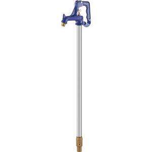 VEVOR Frost Proof Yard Hydrant, 3.25FT Freeze-Proof Outdoor Faucet with 12" Bury Dept, 3/4" NPT Pipe Connection & 3/4" NH Hose Coupling, Heavy-Duty Cast Iron Hydrant for Yard, Garden, Farm Irrigation