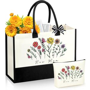 2 x SiplyHaven Great Grandma Gifts New Grandma Gifts New Mom Gift For Women Birthday Gift for Women Tote Bag