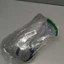 OLANLY Dog Door Mat for Muddy Paws 30x20, Paw Print Design, Absorbs Moisture and Dirt, Absorbent Non-Slip Washable Doormat, Quick Dry Chenille Mud Mat for Dogs, Entry Indoor Entryway Carpet, Grey