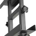 VEVOR Poster Stand, Adjustable Height Up to 75", Double-Sided Heavy Duty Pedestal Sign Holder, Floor Standing Sign Holder Banner Stand with Shock-absorbing Base for Display, for Board and Foam, Black