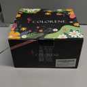 Cordless UV LED Nail Lamp, 60W Rechargeable Nail Dryer Gel Polish Light, Intelligent Auto Sensor LCD Display Curing Lamp, Portable 30 Beads LED Nail Light with 4 Timer Setting (Orange)