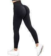 SUUKSESS Women Scrunch Butt Lifting Seamless Leggings Booty High Waisted Workout Yoga Pants