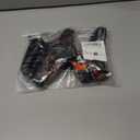 Taglory Light Up Dog Harness, Rechargeable No Pull Dog Vest with 3 Lightning Modes, Reflective Dog Harness with 2 Leash Clips & 4 Adjustable Slide Strips for Small Dogs, Orange-Orange, S