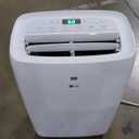 LG 7,000 BTU Portable Air Conditioner, 115V, Cools 300 Sq.Ft. (12' x 25' Room Size), Portable Air Conditioner for Home with Quiet Operation, LCD Remote Control, and Window Installation Kit, White (Up to 350 Sq. Ft.)