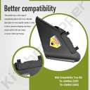 KitchenKipper 731-04177 Side Discharge Chute for Craftsman Huskee Troy Bilt 21" Deck Chute