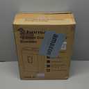 Bonsaii 10-Sheet Cross Cut Paper Shredder, 5.5 Gal Home Office Heavy Duty Shredder for Credit Card, Staple, Clip with Transparent Window(C209-D)