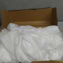 White Chair Sashes for Wedding: 48 Packs 8ft Long Sheer Fabric Chair Covers - Party Banquet Ceremony Chair Decorations