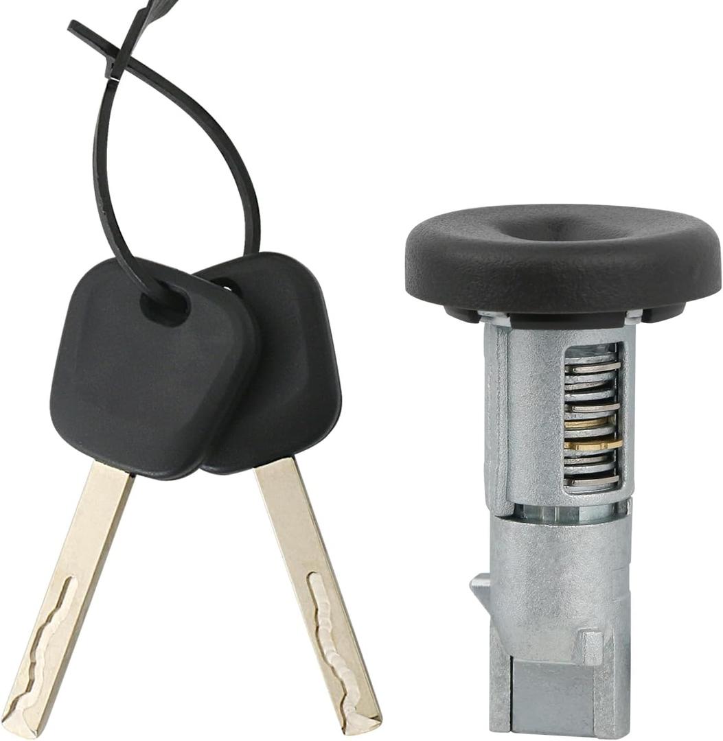 Transponder Chip Keys Ignition Switch Lock Cylinder 84668679 Compatible with 2014-2019 Chevrolet Chevy Silverado Suburban Tahoe Express, GMC Sierra Yukon Savana
